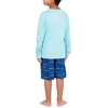 image:imageSpyder Boys 2piece Swim Set  Long Sleeve Rash Guard amp Swim Trunks UPF 30 QuickDryLittle BoysWaterspout