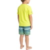 image:imageSpyder Boys 2piece Swim Set  Short Sleeve Rash Guard amp Swim Trunks UPF 30 QuickDryLittle BoysGreen 1