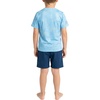image:imageSpyder Boys 2piece Swim Set  Short Sleeve Rash Guard amp Swim Trunks UPF 30 QuickDryLittle BoysMarine