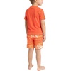 image:imageSpyder Boys 2piece Swim Set  Short Sleeve Rash Guard amp Swim Trunks UPF 30 QuickDryLittle BoysSaffron