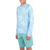 image:imageSpyder Boys Long Sleeve Hooded Rash Guard  UPF Protection QuickDry 4Way Stretch Swim Shirt Big BoysGoa