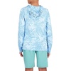 image:imageSpyder Boys Long Sleeve Hooded Rash Guard  UPF Protection QuickDry 4Way Stretch Swim Shirt Big BoysGoa