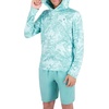 image:imageSpyder Boys Long Sleeve Hooded Rash Guard  UPF Protection QuickDry 4Way Stretch Swim Shirt Big BoysWasabi