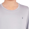 image:imageSpyder Boys Long Sleeve Rash Guard  UPF Sun Protection 4Way Stretch Swim Shirt Big BoysAlloy