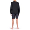 image:imageSpyder Boys Long Sleeve Rash Guard  UPF Sun Protection 4Way Stretch Swim Shirt Big BoysBlack