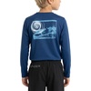 image:imageSpyder Boys Long Sleeve Rash Guard  UPF Sun Protection 4Way Stretch Swim Shirt Big BoysBlue