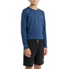 image:imageSpyder Boys Long Sleeve Rash Guard  UPF Sun Protection 4Way Stretch Swim Shirt Big BoysBlue