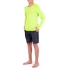 image:imageSpyder Boys Long Sleeve Rash Guard  UPF Sun Protection 4Way Stretch Swim Shirt Big BoysLime