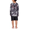 image:imageSpyder Boys Rash Guard Set UPF 30 Hooded Rashguard QuickDry Swim Trunks 2piece Swim SetLittle BoysBlack