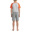 image:imageSpyder Boys Short Sleeve Rash Guard  UPF Sun Protection QuickDry 4Way Stretch Swim Shirt Big BoysAlloy