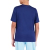 image:imageSpyder Boys Short Sleeve Rash Guard  UPF Sun Protection QuickDry 4Way Stretch Swim Shirt Big BoysDeep Sea