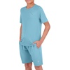 image:imageSpyder Boys Short Sleeve Rash Guard  UPF Sun Protection QuickDry 4Way Stretch Swim Shirt Big BoysGoa
