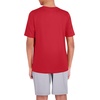 image:imageSpyder Boys Short Sleeve Rash Guard  UPF Sun Protection QuickDry 4Way Stretch Swim Shirt Big BoysRed