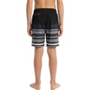 image:imageSpyder Boys Swim Trunk Volley Shorts QuickDry UPF Protection 4Way Stretch Brief Liner PocketsCaviar