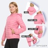 image:imageSpyder Girls Packable Puffer Jacket with Hood Lightweight Winter OuterwearRose