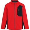 image:imageSpyder Mens Bandit Hybrid Full Zip Mid Layer JacketSpyder Red