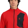 image:imageSpyder Mens Bandit Hybrid Full Zip Mid Layer JacketSpyder Red
