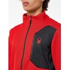 image:imageSpyder Mens Bandit Hybrid Full Zip Mid Layer JacketVolcano