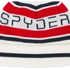 image:imageSpyder Mens Icebox Lined Pom Ski BeanieWhiteRedFrontier