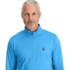 image:imageSpyder Mens Prospect Half Zip TneckAether Blue