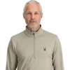 image:imageSpyder Mens Prospect Half Zip TneckConcrete