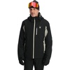 image:imageSpyder Mens Vertex Insulated Ski Snow Hooded Snow JacketBlack 1
