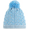 image:imageSpyder Womens Brrr Berry Lined Knit Pom Ski BeanieBlue Drift