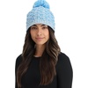 image:imageSpyder Womens Brrr Berry Lined Knit Pom Ski BeanieBlue Drift