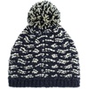 image:imageSpyder Womens Brrr Berry Lined Knit Pom Ski BeanieTrue Navy
