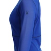 image:imageSpyder Womens Charger Crew Baselayer Thermal Ski TopElectric Blue