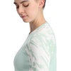 image:imageSpyder Womens Charger Crew Baselayer Thermal Ski TopWintergreen