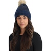 image:imageSpyder Womens Plait Pom Lined Ski BeanieTrue Navy
