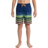 image:imageSpyder Boys Swim Trunk Volley Shorts QuickDry UPF Protection 4Way Stretch Brief Liner PocketsSea