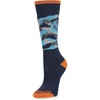 image:imageSpyder Boys Youth Sweep Ski SocksCamouflage Aether Blue