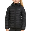 image:imageSpyder Girls Packable Puffer Jacket with Hood Lightweight Winter OuterwearBlack