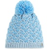 image:imageSpyder Womens Brrr Berry Lined Knit Pom Ski BeanieBlue Drift