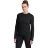 image:imageSpyder Womens Charger Crew Baselayer Thermal Ski TopBlack