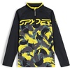 image:imageSpyder boys Camo Half ZipAcid Yellow