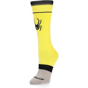 image:imageSpyder Boys Bug Liner Ski Socks Little KidBig KidAcid Yellow