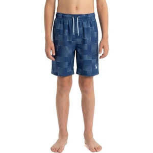 image:imageSpyder Boys Swim Trunk Volley Shorts QuickDry UPF 30 4Way Stretch Brief Liner Pockets Big BoysBlue