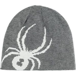 image:imageSpyder Boys Youth Reversible Bug Ski BeanieBlackescape