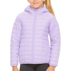 image:imageSpyder Girls Packable Puffer Jacket with Hood Lightweight Winter OuterwearDusty Purple