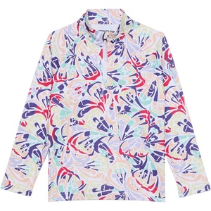 image:imageSpyder Girls Reflect Half Zip TNeck Ski Base Layer JacketButterfly Multi
