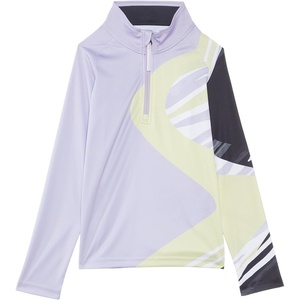 image:imageSpyder Girls Surface 12 Zip Top Big KidsViolet Dust