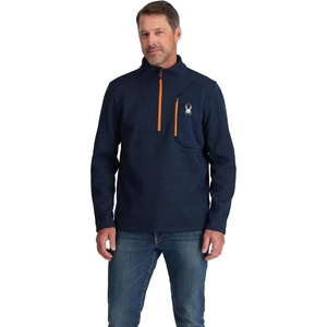 image:imageSpyder Mens Bandit 12 ZipTrue Navy