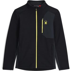 image:imageSpyder Mens Bandit Hybrid Full Zip Mid Layer JacketBlack 2