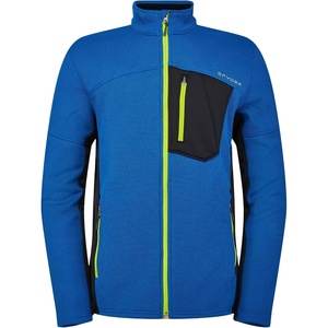 image:imageSpyder Mens Bandit Hybrid Full Zip Mid Layer JacketOld Glory