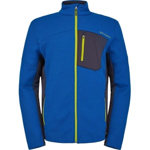 image:imageSpyder Mens Bandit Hybrid Full Zip Mid Layer JacketOld Glory Ebony