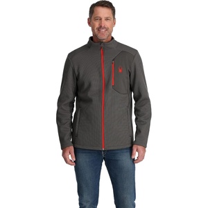 image:imageSpyder Mens Bandit Hybrid Full Zip Mid Layer JacketPolar