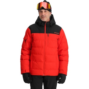 image:imageSpyder Mens Bromont Insulated Puff Ski JacketVolcano